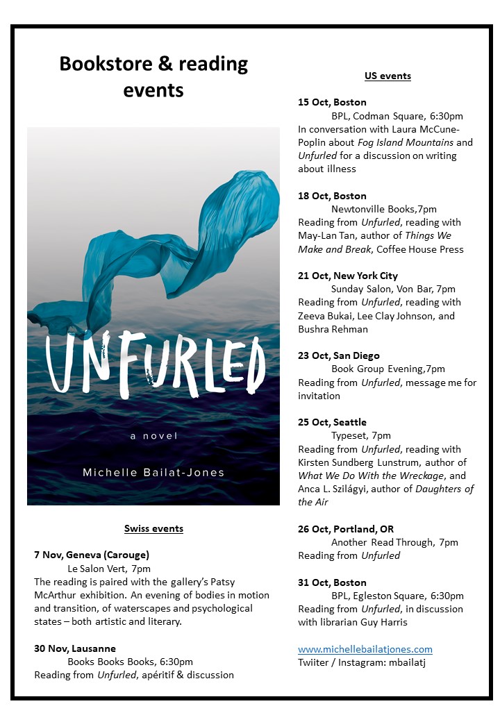 Unfurled Events flyer